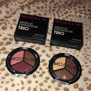 Model Co: Metallic Eyeshadow Trio